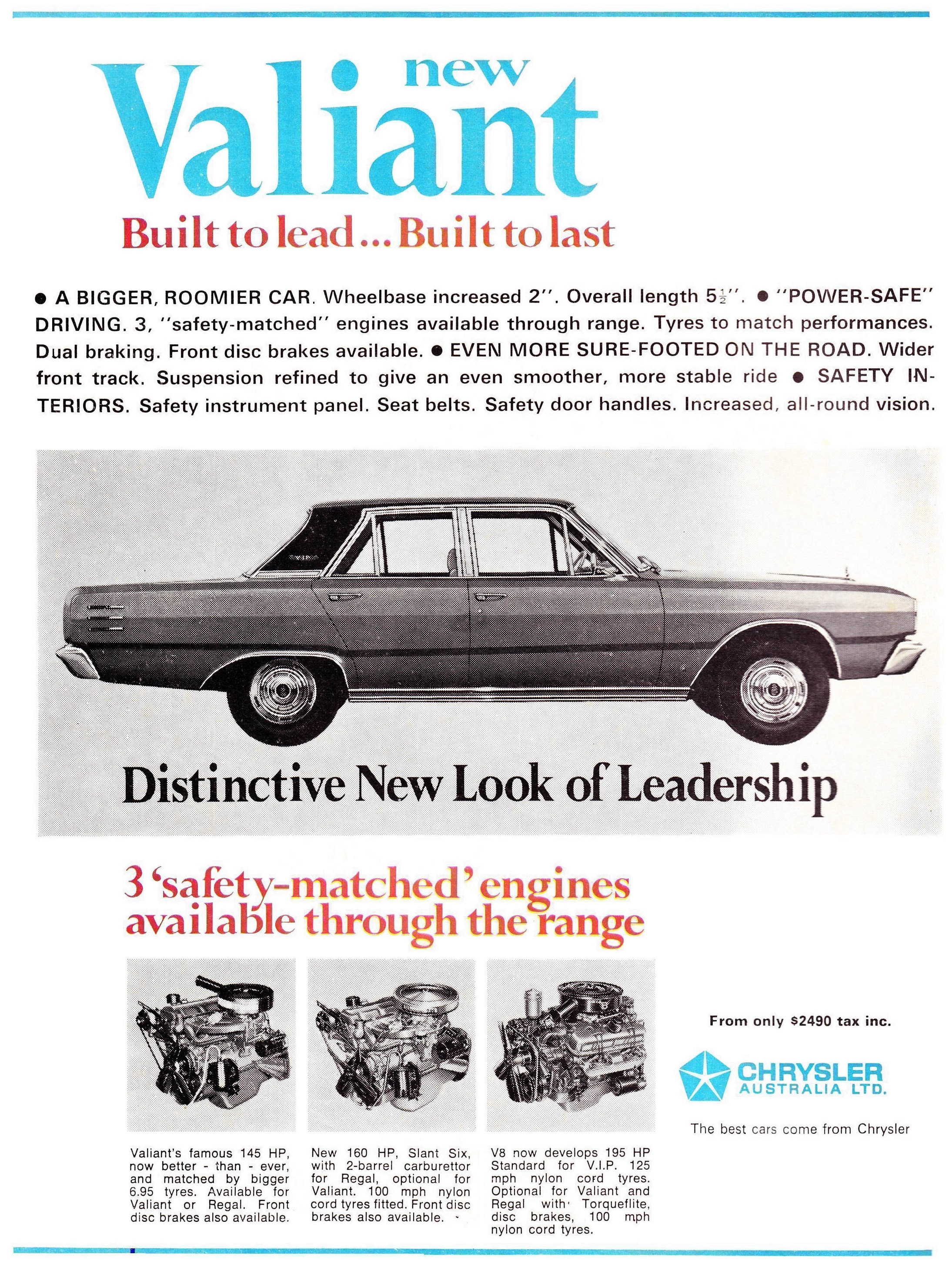 1968 Chrysler VE Valiant VIP